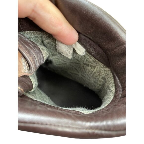 L.L BEAN Steeltoe Boots US Mens 13 Suede GoreTex Waterproof Vibram Vintage - Picture 9 of 11